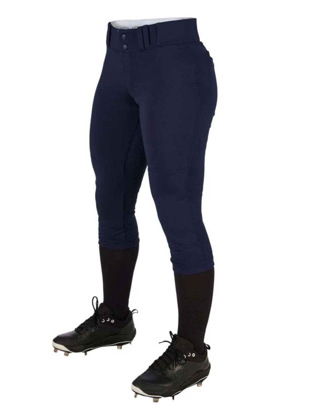 Champro girls tournament solid pants. Navy. Girls size large new